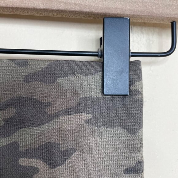 Spanx Gray Camo Pull-On Seamless Leggings Women's Size Small Stretch - Picture 4 of 5